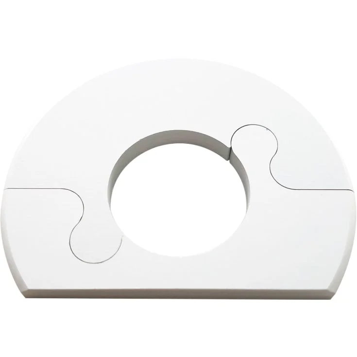 Alu Fit rosett, 22 mm, børstet hvit | met45022hc Alu Fit rosett, 22 mm, børstet hvit | met45022hc
