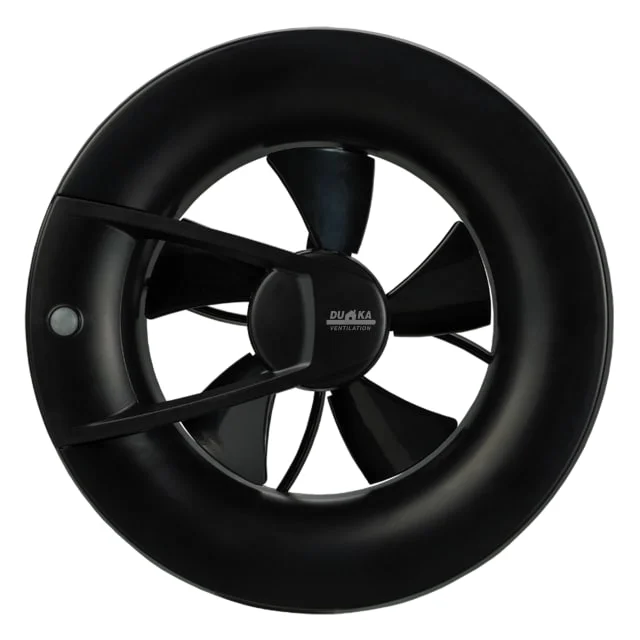 Duka S8 baderomsvifte, Wi-Fi, svart | 438667