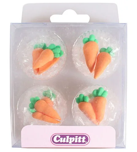 Kakepynt Gulrot 12stk v:9806733