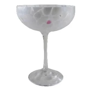 Swirl champagneglass 22 cl hvit v:4509326