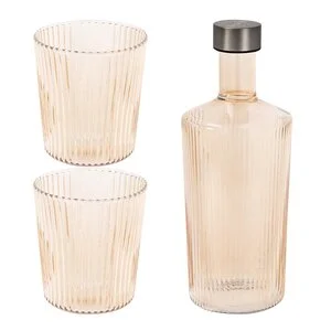 Ribbed Elegance gaveeske Bells 3 deler beige v:2193229 Ribbed Elegance gaveeske Bells 3 deler beige v:2193229