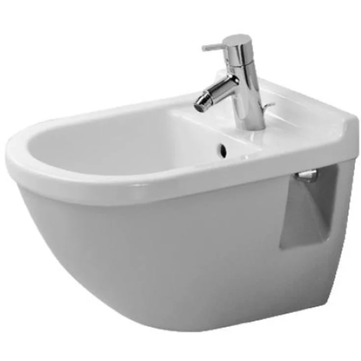 Duravit Starck 3 bidet, vegghengt, rengjøringsvennlig, hvit | 22301500001
