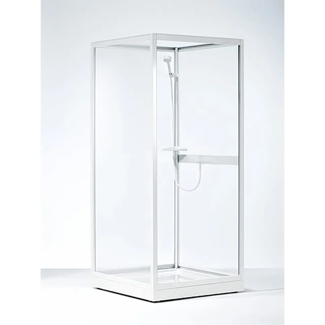 Contura Next NK dusjkabinett 90×70 cm, hvit profil, mønstret styren glass | 651595 Contura Next NK dusjkabinett 90×70 cm, hvit profil, mønstret styren glass | 651595