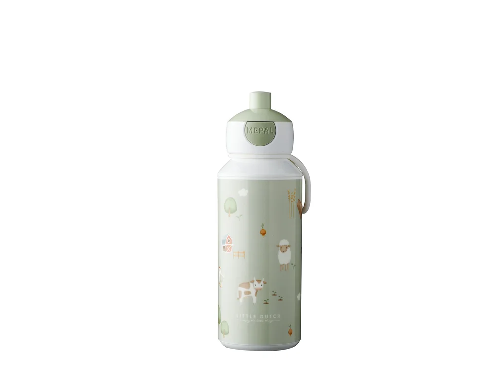 Drikkeflaske pop-up Campus Little Farm 400ml ABS v:9860661 Drikkeflaske pop-up Campus Little Farm 400ml ABS v:9860661