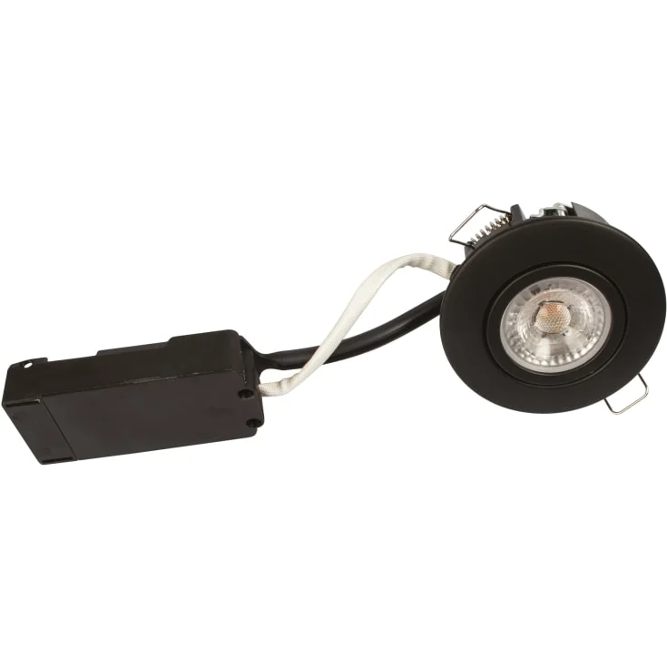 Scan Products Luna Low Profile downlight, 3000K, matt sort | 10115