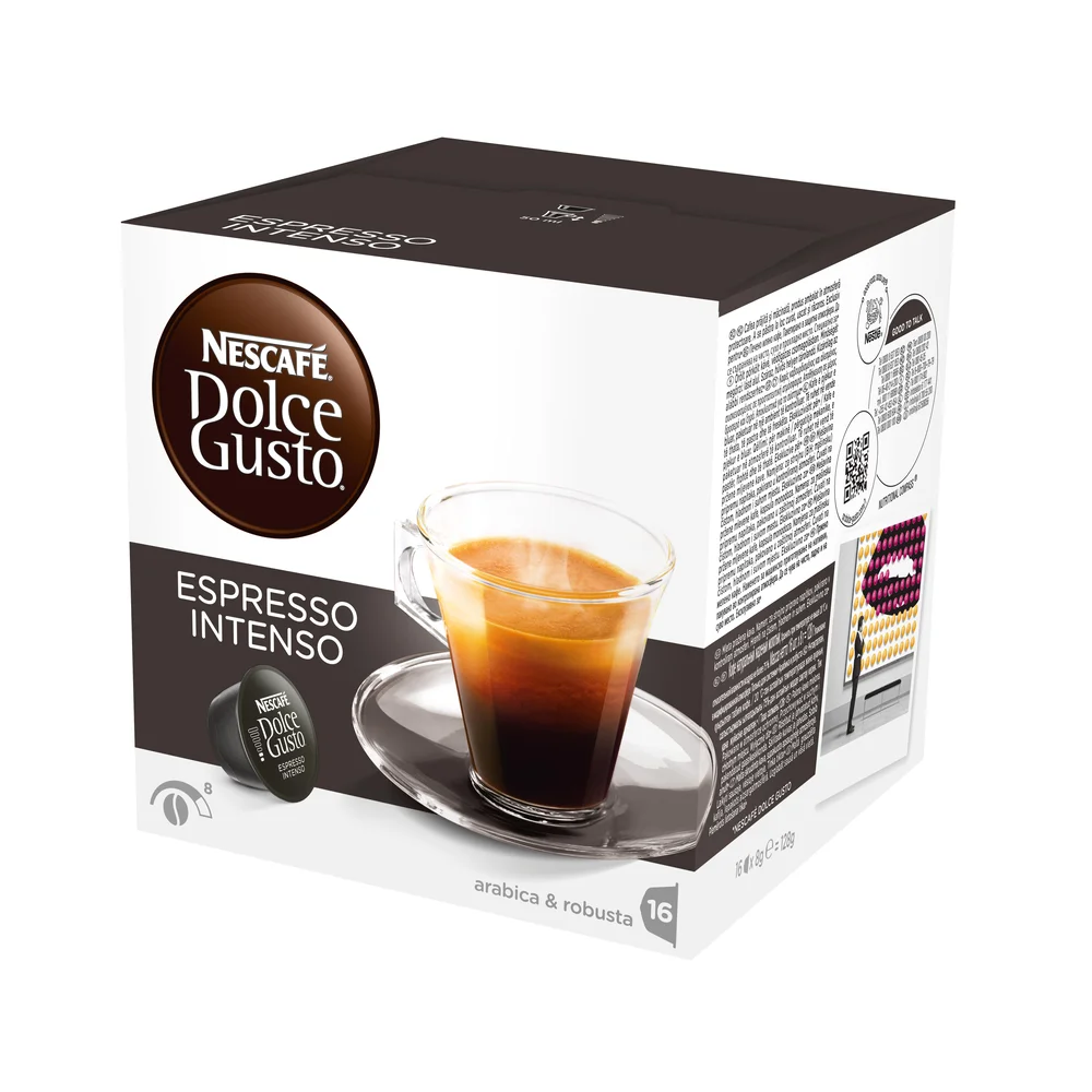 Kaffekapsel Espresso intenso 16stk v:1554929 Kaffekapsel Espresso intenso 16stk v:1554929