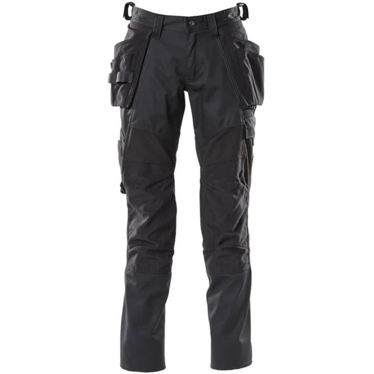 Mascot Accelerate arbeidsbukse med stretch, sort, str. 82C45 | 18531-442-09_82C45