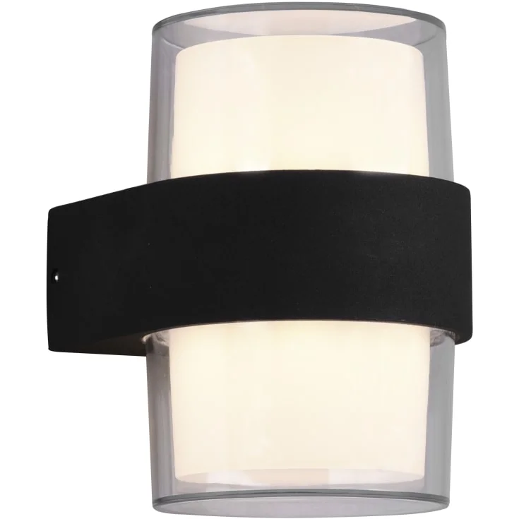 Trio Lighting Molina utendørs vegglampe, rund | R22052142