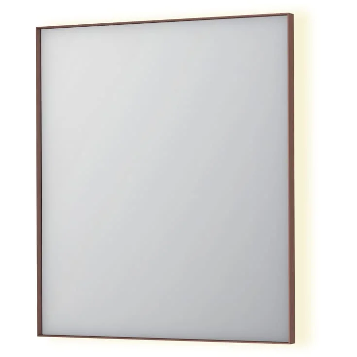 Sanibell Ink SP32 speil med lys, 70x80 cm, børstet kobber | 8410034