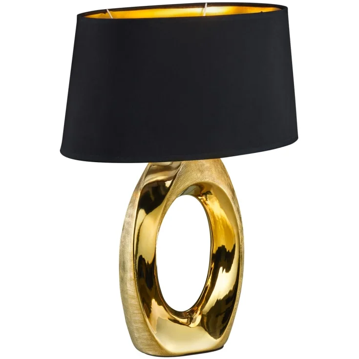 Trio Lighting Taba bordlampe, gull, 52 cm | R50521079