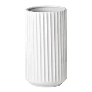 Vase 20 cm hvit v:2220105