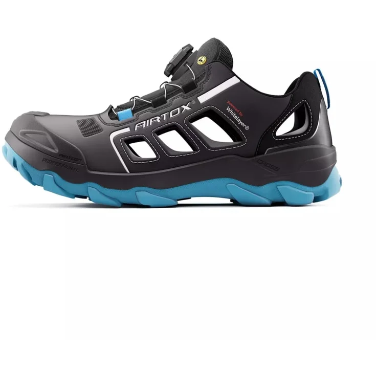 Airtox GL22 vernesandaler, S1PS, sort/blå, str. 40 | GL22_40 Airtox GL22 vernesandaler, S1PS, sort/blå, str. 40 | GL22_40