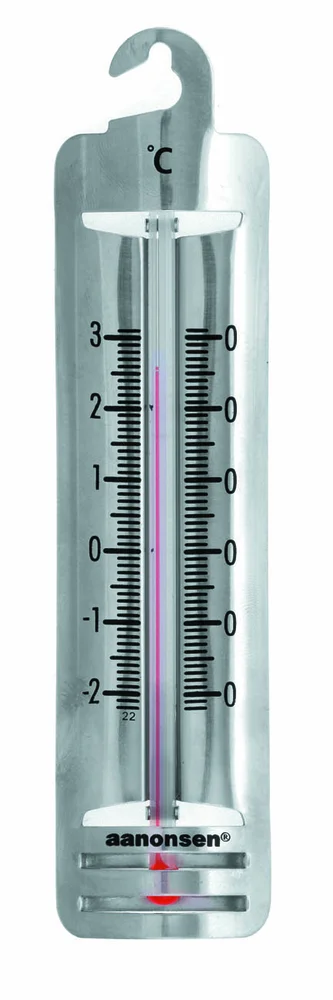 TERMOMETER KJØL OG FRYSE 12X3,5 CM KJØL/FRYSETERMOMETER v:8640822