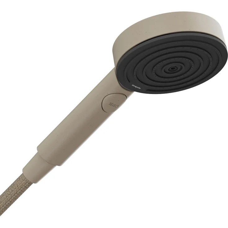 Hansgrohe Pulsify Planet Edition Select hånddusj, vannbesparende, beige | 26077210