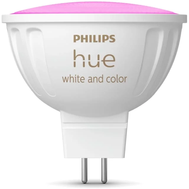 Philips Hue White Color Ambiance MR16 spotpære, 2200K-6500K, 6,3W | 929003575301