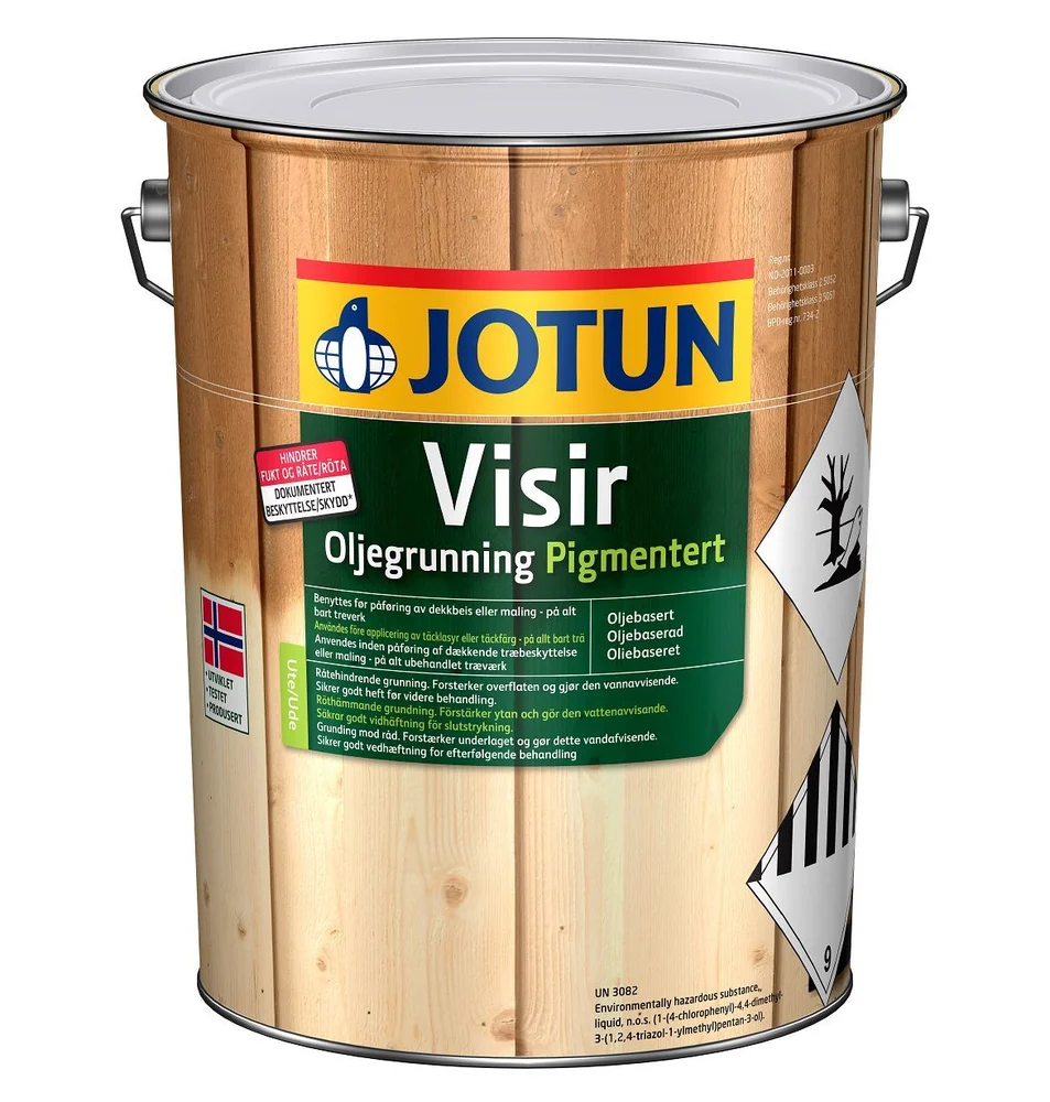 Visir oljegrunning pigmentert 10l v:9355180 Visir oljegrunning pigmentert 10l v:9355180