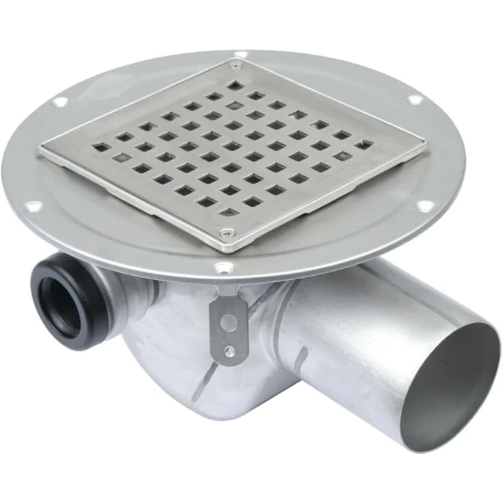 Blücher Domestic-150 sluk, for betong og flis, lav modell, Ø75 mm | 302.300.075