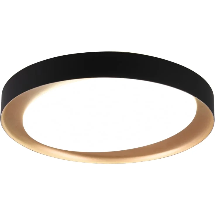 Trio Lighting Zeta plafond, sort | R62712402