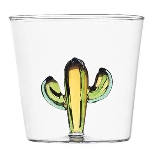 Desert Plants vannglass 30 cl kaktus grønn/rav v:7091388 Desert Plants vannglass 30 cl kaktus grønn/rav v:7091388