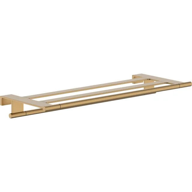 Hansgrohe AddStoris S hylle, 66,1x26,2 cm, børstet bronse | 41781140