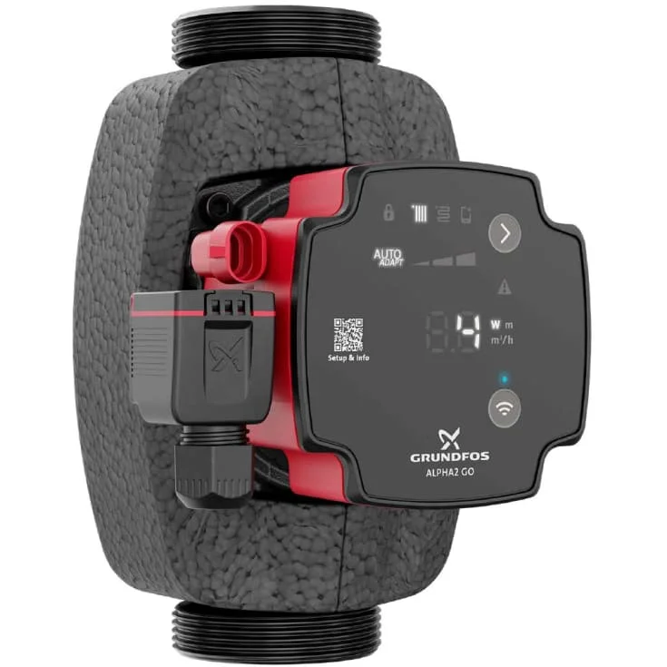 Grundfos Alpha2 GO 32-60 sirkulasjonspumpe 180 mm, varme | 1392946