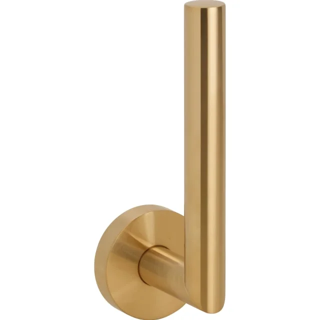 Kriss Simple reservepapirholder, børstet gull | KTBG1012