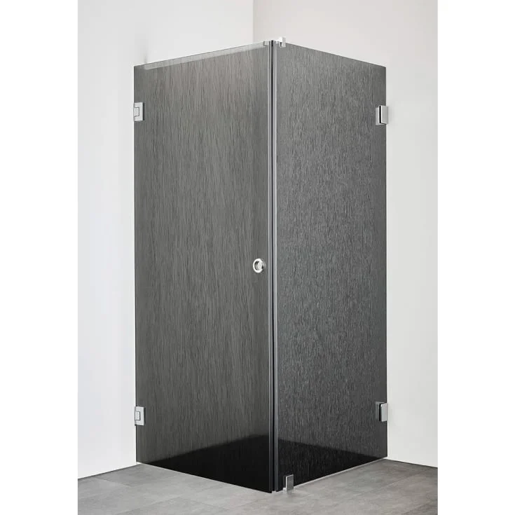 Hafa Infinity dusjhjørne, 90x90 cm, styren glass, krom profil | 1451150