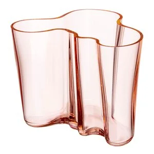 Alvar Aalto Collection vase 16 cm lakserosa v:3652028