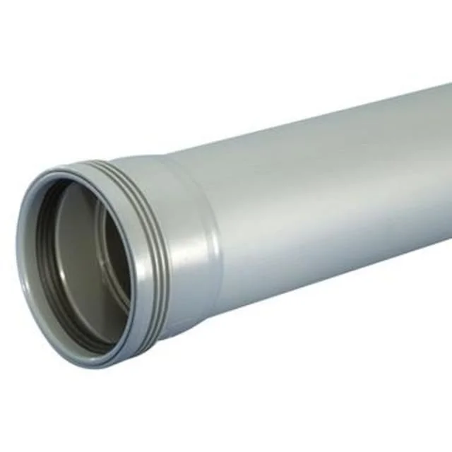 Wavin Wafix avløpsrør, Ø75 mm, 1500 mm, plast, grå | 1430208