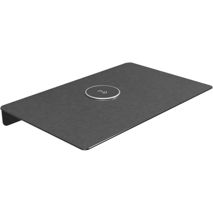 Aloop X hylle med trådløs lading, 39,5×25 cm, kullsvart | a_i55040Cs