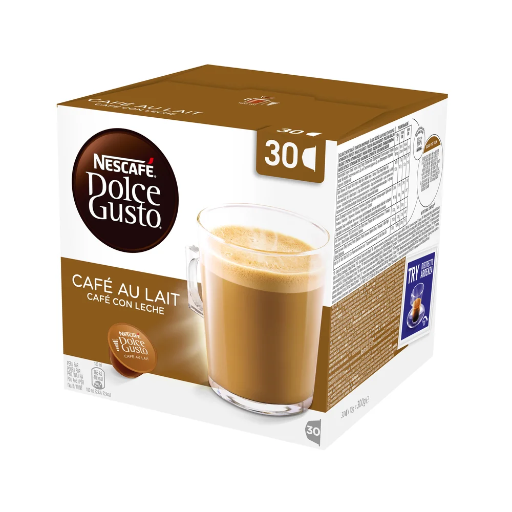 Kaffekapsel Cafe au Lait Loyalty Pack 30stk v:5616420 Kaffekapsel Cafe au Lait Loyalty Pack 30stk v:5616420