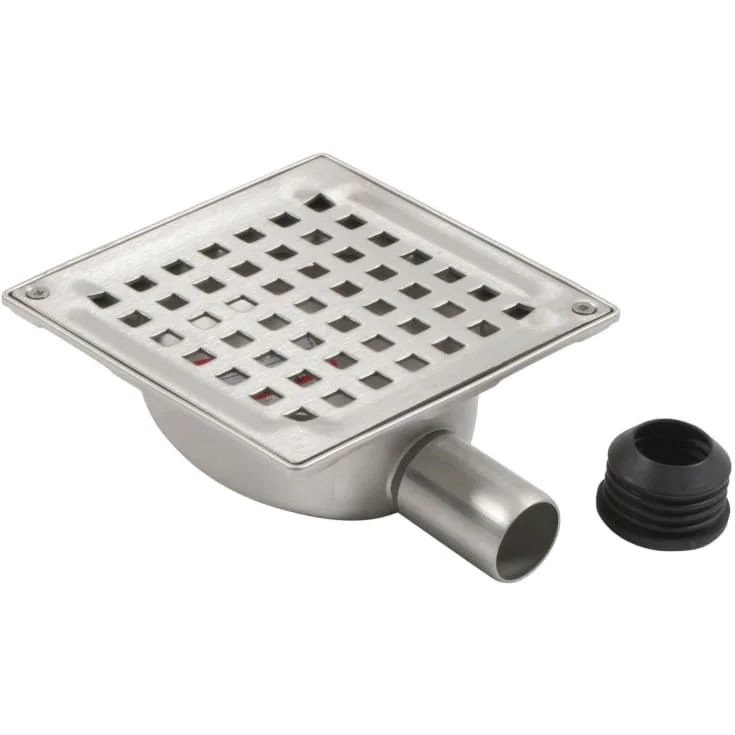 Blücher Mini Square sluk, for betong og flis, Ø32 mm | 3394914 Blücher Mini Square sluk, for betong og flis, Ø32 mm | 3394914