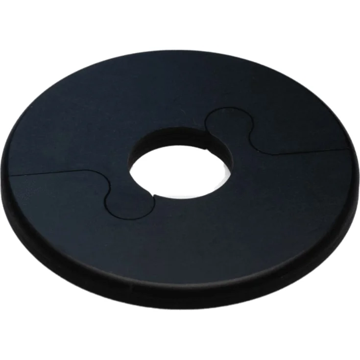 Metalwo Alu Fit Rosett Ø16, Sort | met45016s