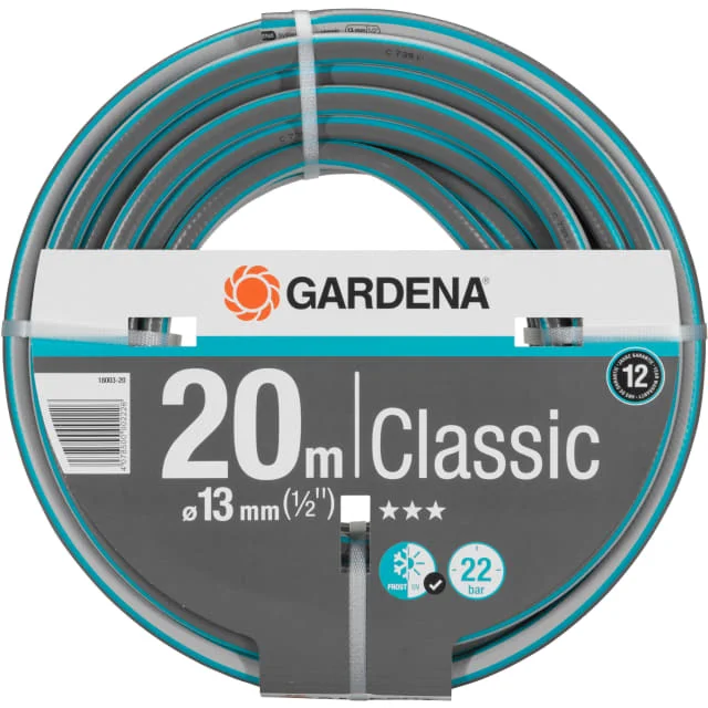 Gardena Classic hageslange, trykkbestandig, 13 mm, 20 m | 18003-20 Gardena Classic hageslange, trykkbestandig, 13 mm, 20 m | 18003-20