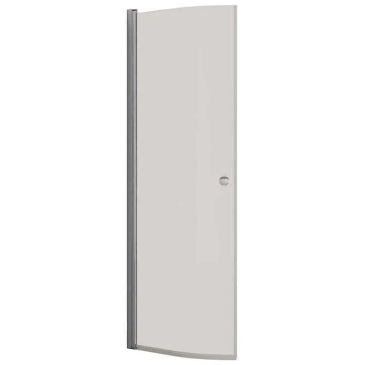 Dansani Match dusjdør, modell E, 72 cm, klart glass, krom profil | E91-05