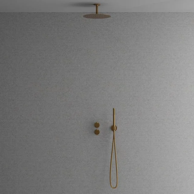 Scandtap Harmonized 2y dusjsett, børstet messing | 21036