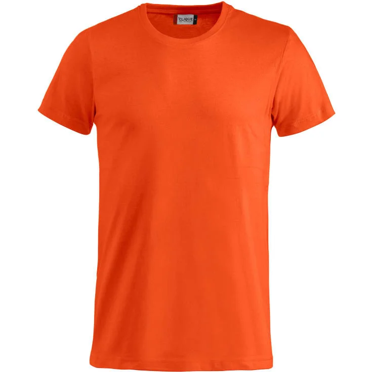 Clique Basic t-skjorte, oransje, str. 2XL | 029030-18_2XL