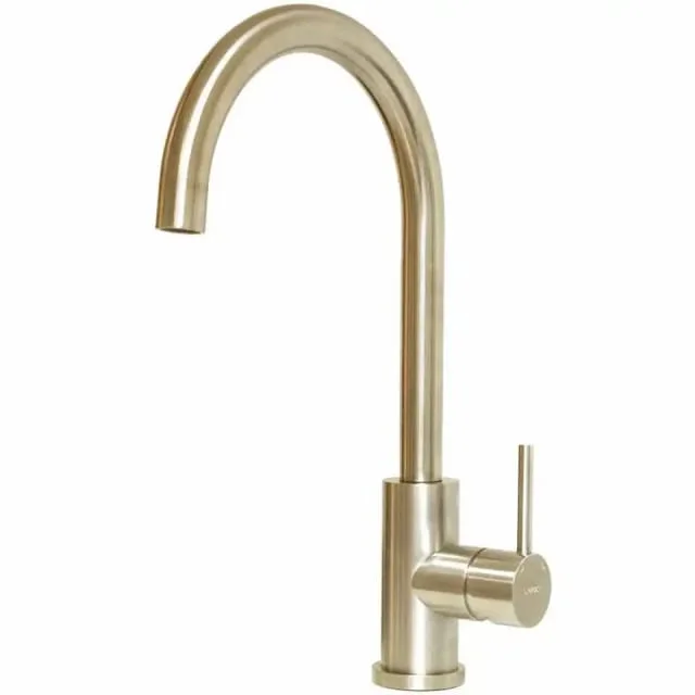 Lavabo Kubus 140 RS Rund kjøkkenarmatur, messing | 50158