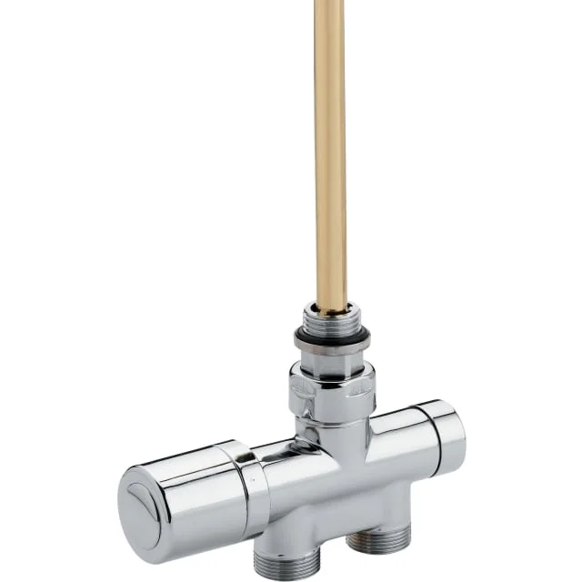 Kriss One Manuel 1/2" ventilsett, rett, krom | KV8006C