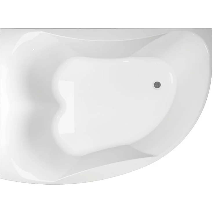 Westerbergs Ocean 170R Duo badekar, asymmetrisk, 1700x1255 mm, høyre, akryl, hvit | 20082290-00