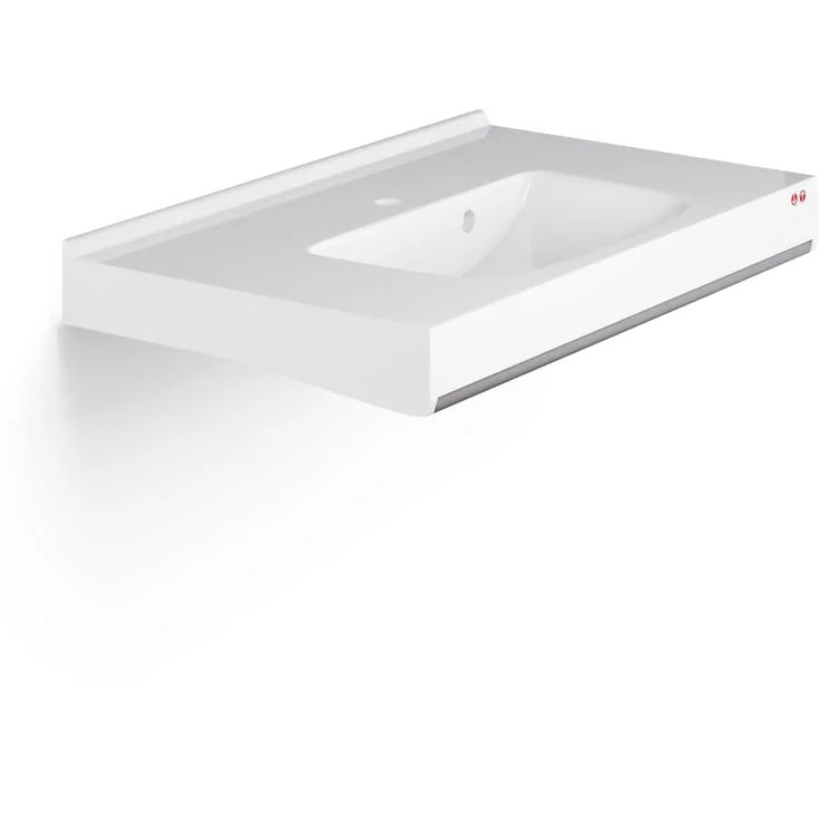 Pressalit Care Matrix Square servant, 90x55 cm, hvit | R2170000