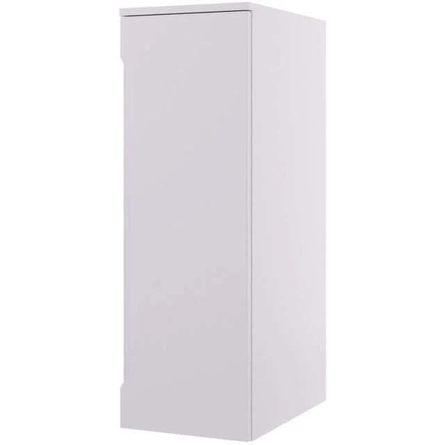 Linn Bad Emma Sideskap, 1 Dør, 30x45,7x87,8 cm, 2 hyller, hvit matt | 134103