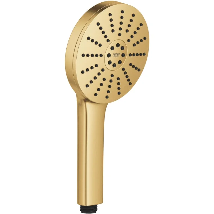Grohe Vitalio Joy+ 120 hånddusj, vannbesparende, børstet messing | 134864GN00
