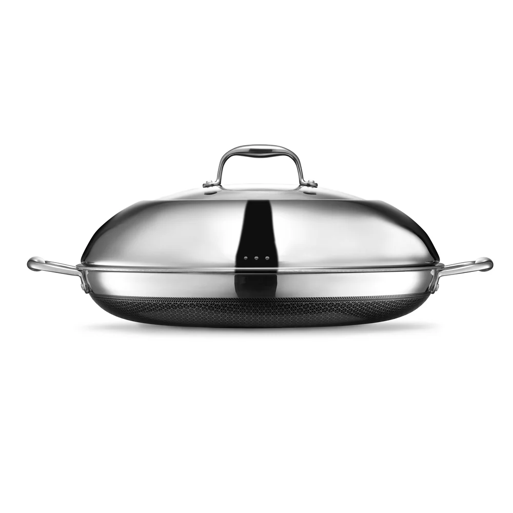 Stekepanne med lokk 36cm hybrid v:4683877
