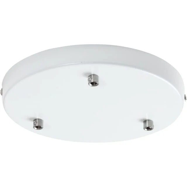 Halo Design Baldakin Metall med 3 hull-Hvit (Matt) | 714209 Halo Design Baldakin Metall med 3 hull-Hvit (Matt) | 714209