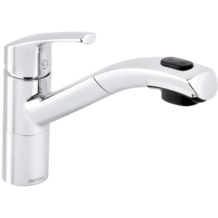 Damixa Rowan kjøkkenarmatur, uttrekkbar tut, krom | 671200000