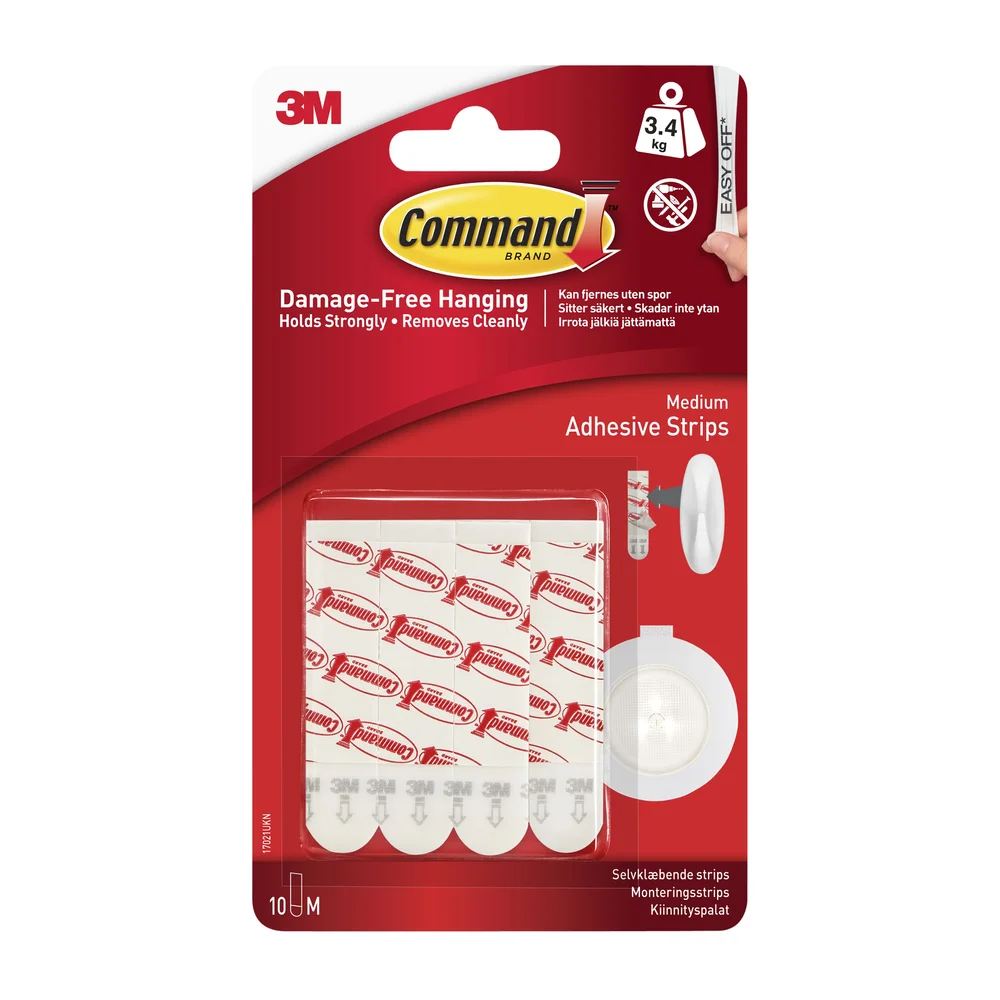 Opphengsstrips refill 34kg 10stk v:3403637