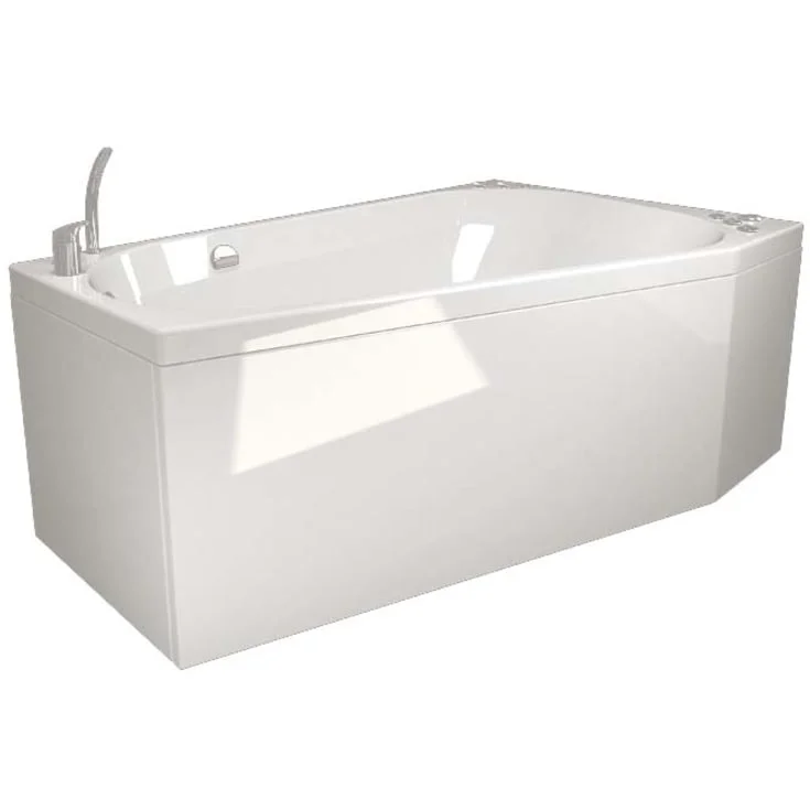 Westerbergs Motion 160L frontpanel, venstre, akryl, hvit | 20082165-00