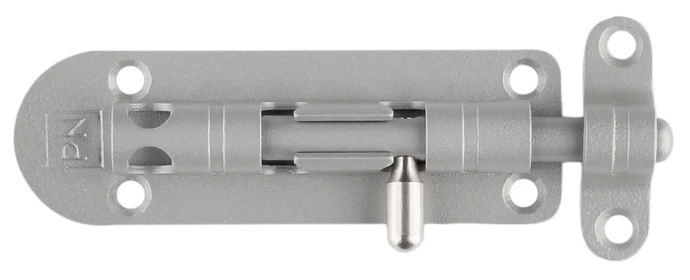 SKÅTE BOLT 105MM FINSTRUKTUR GRÅ MED RUSTFRI A4 GREP v:4885692