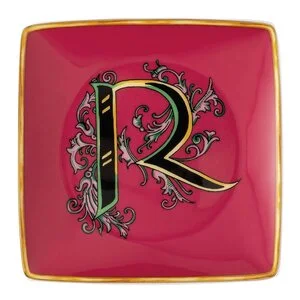 Alphabet skål 12 cm kvadratisk R v:2850077 Alphabet skål 12 cm kvadratisk R v:2850077